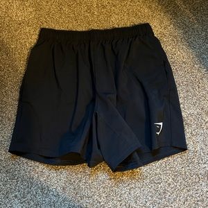 Gymshark Arrival Shorts 5” Small Black